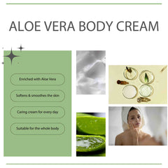  Camille Aloë Vera crème is verrijkt met Aloë Vera, verzacht en versoepelt de huid. Verzorgende crème voor elke dag. Geschikt voor het hele lichaam.