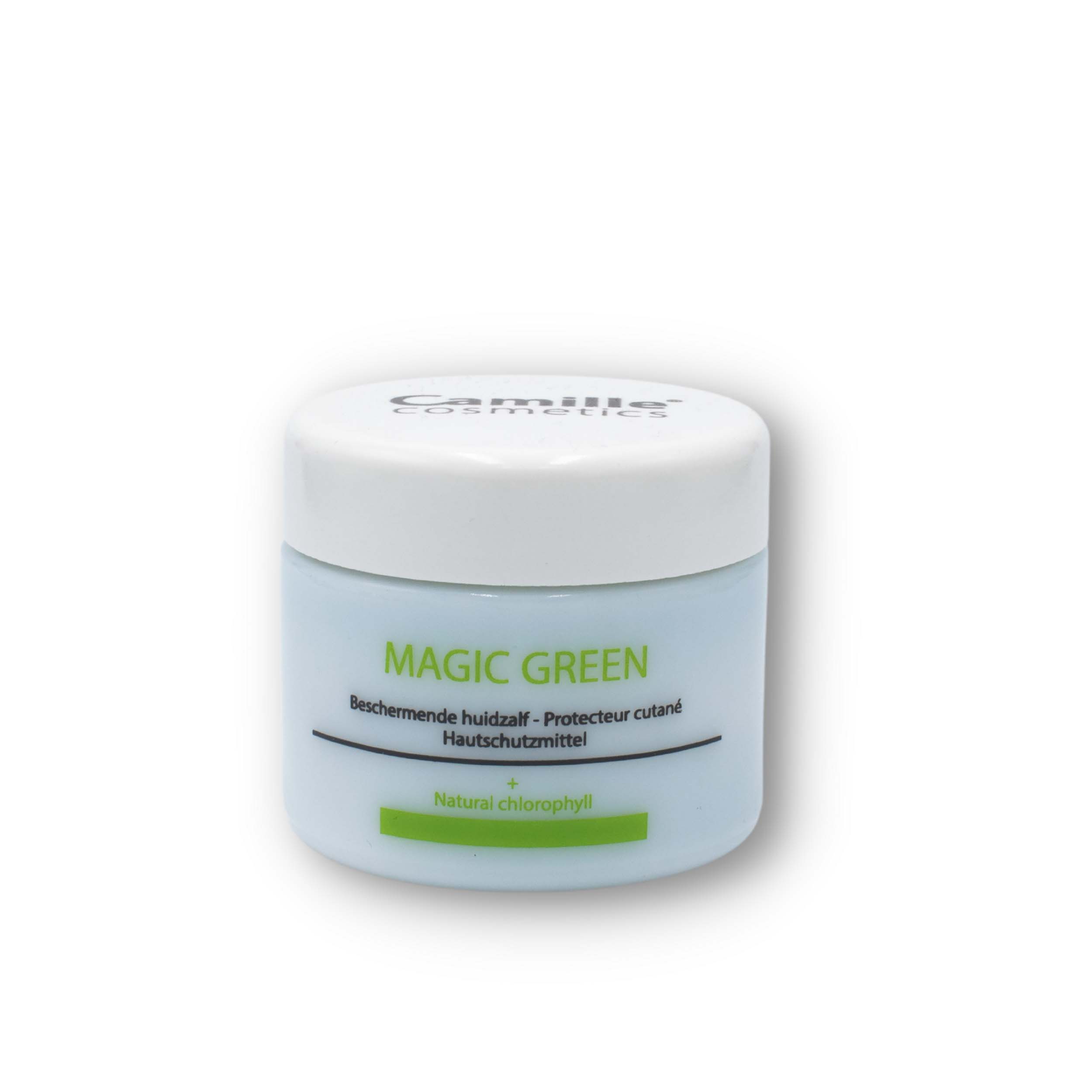 Camille-cosmetics-magic-green-natural-chlorophyll-beschermende-huidzalf-protecteur-cutane-hautschutzmittel