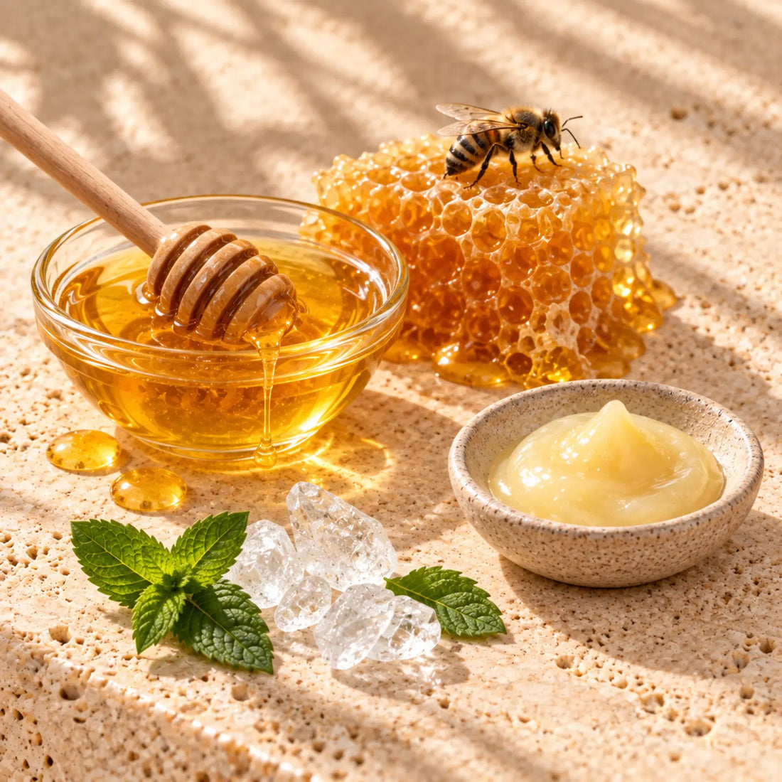 Camille menthol bee venom honey royal jelly ingredients